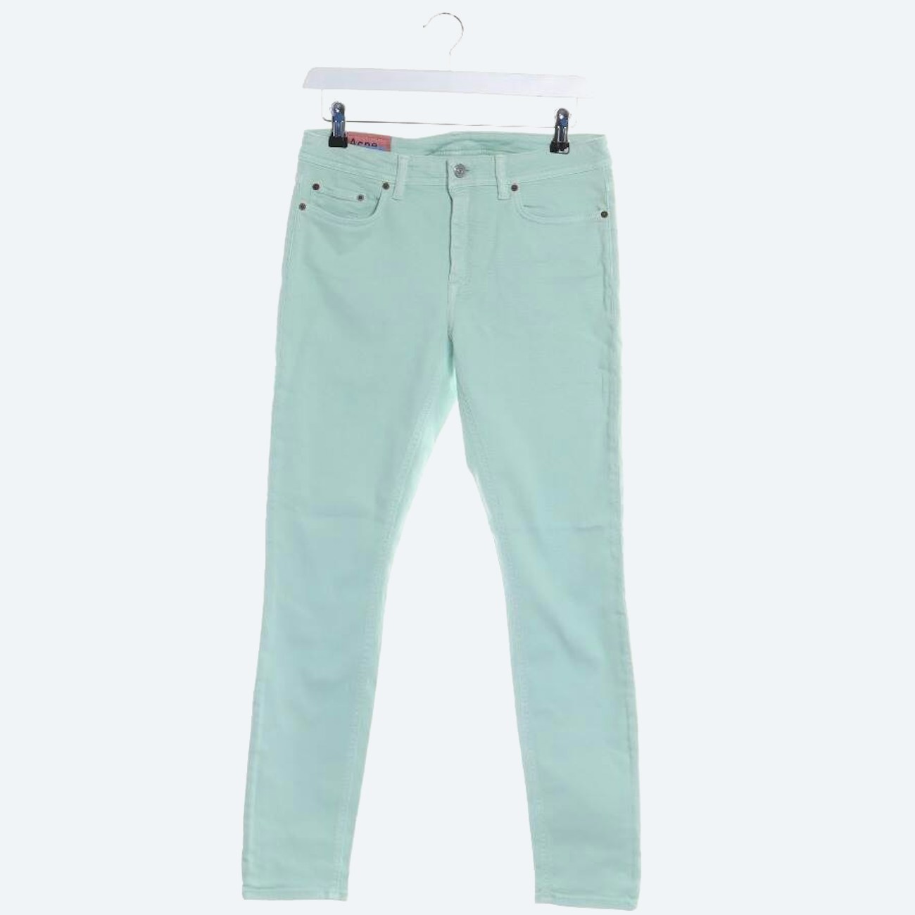 Image 1 of Jeans Slim Fit W30 Green in color Green | Vite EnVogue