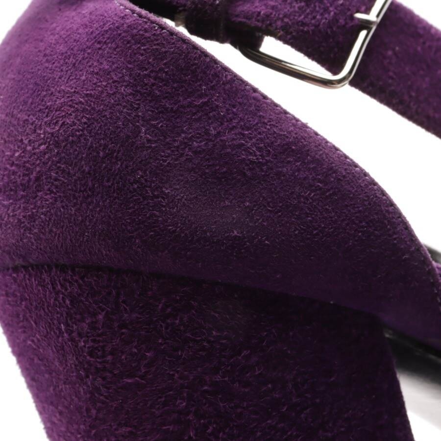 Image 5 of Heeled Sandals EUR 39.5 Purple in color Purple | Vite EnVogue