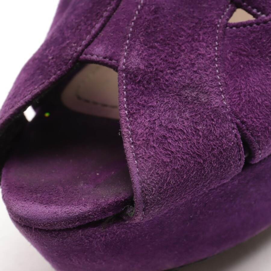 Image 6 of Heeled Sandals EUR 39.5 Purple in color Purple | Vite EnVogue