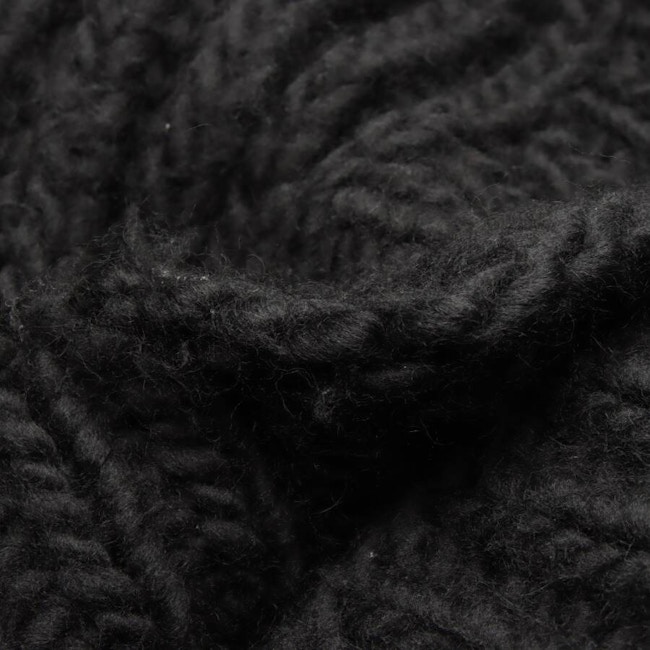 Image 4 of Wool Cardigan One Size Black in color Black | Vite EnVogue