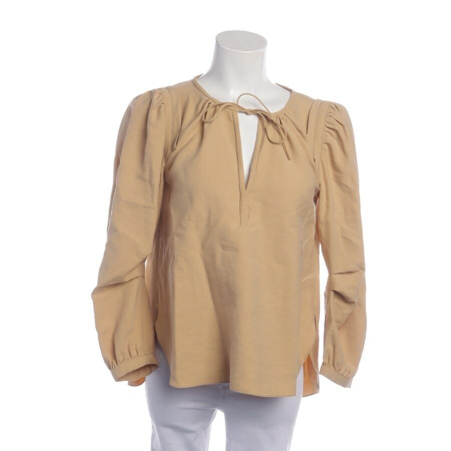 Image 1 of Shirt Blouse 36 Light Brown in color Brown | Vite EnVogue