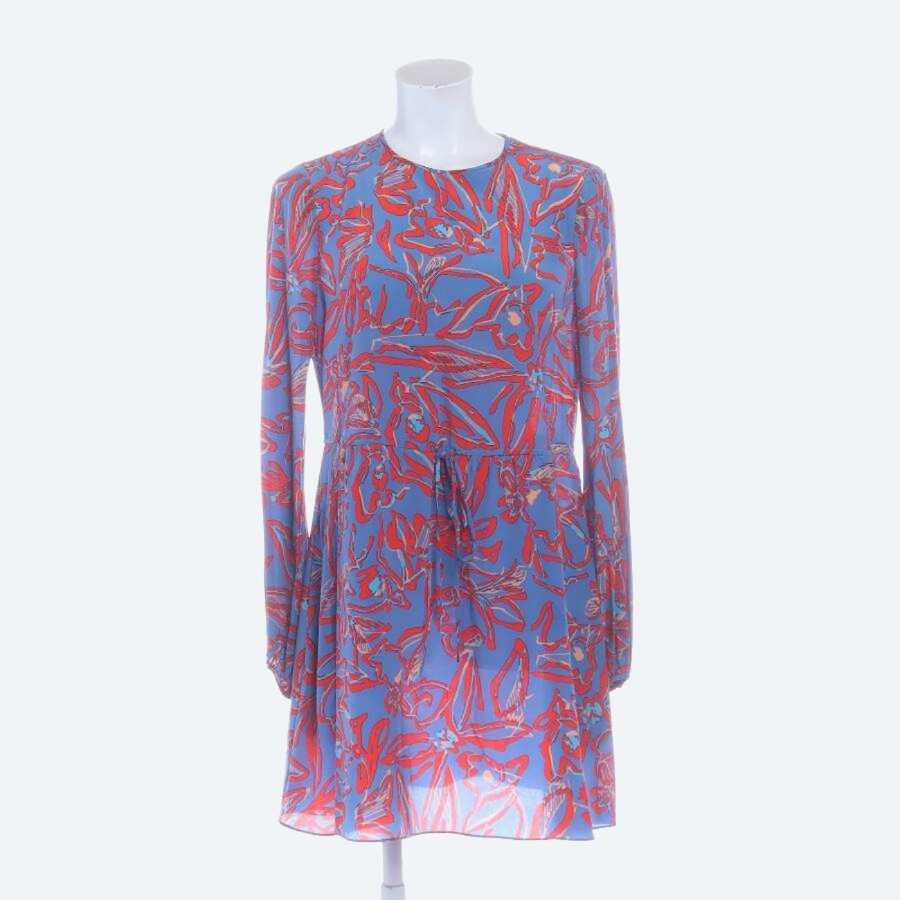 Image 1 of Silk Dress 34 Multicolored in color Multicolored | Vite EnVogue