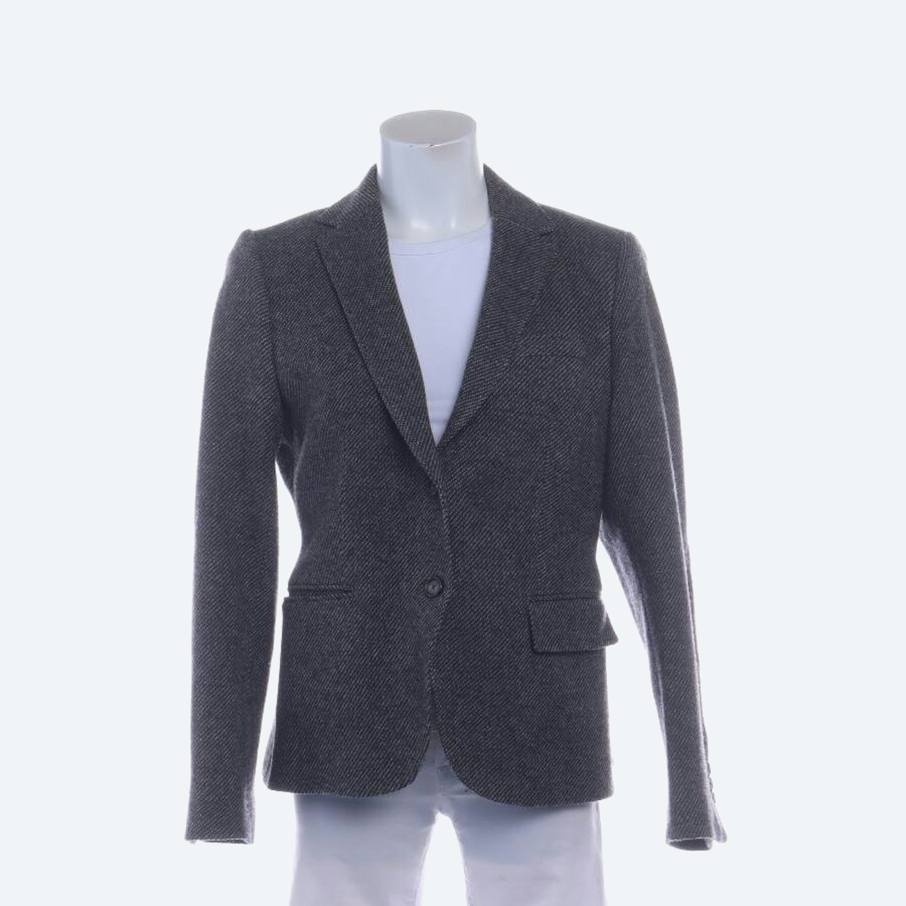 Image 1 of Wool Blazer 40 Gray in color Gray | Vite EnVogue