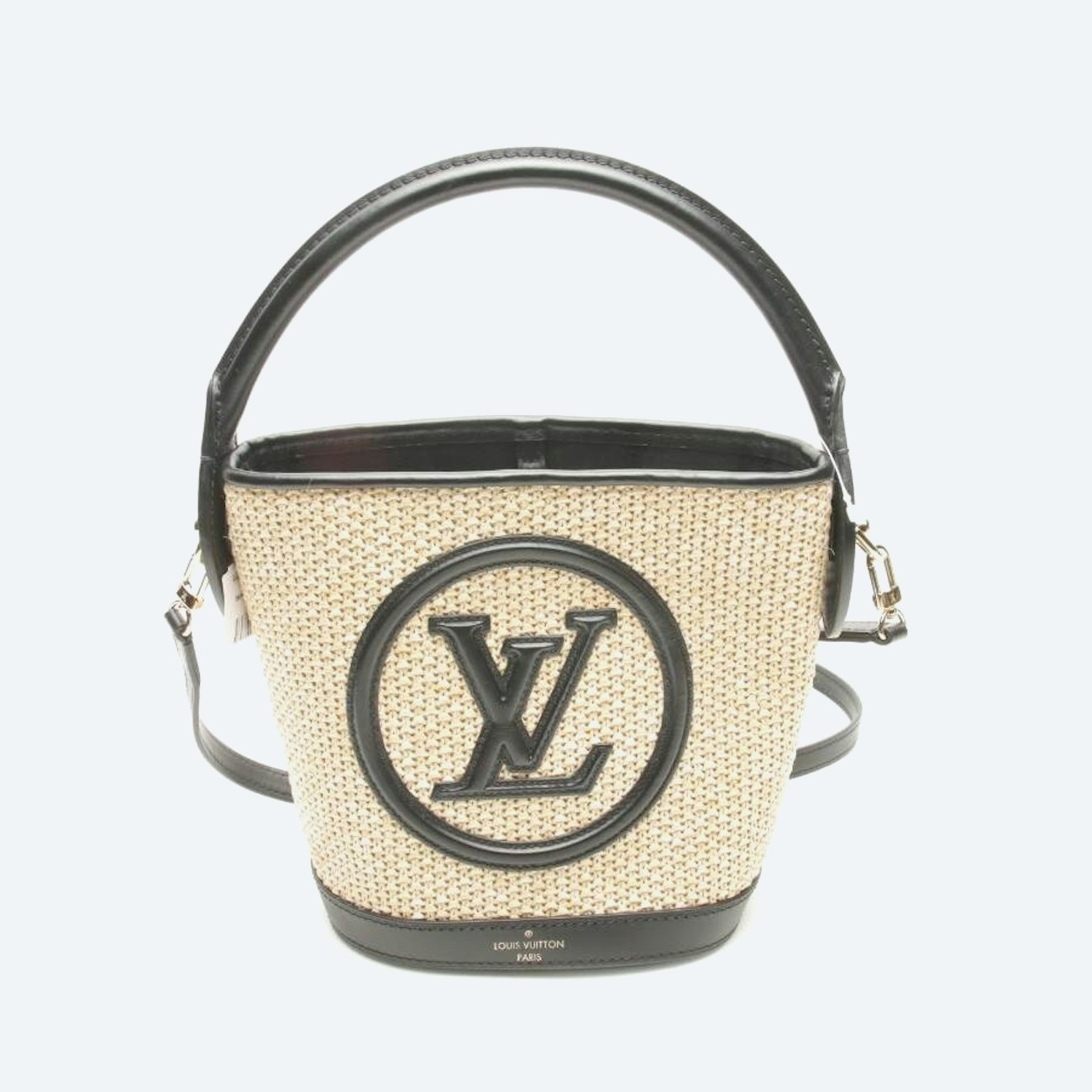 Image 1 of Petit Bucket Handbag Cream in color White | Vite EnVogue