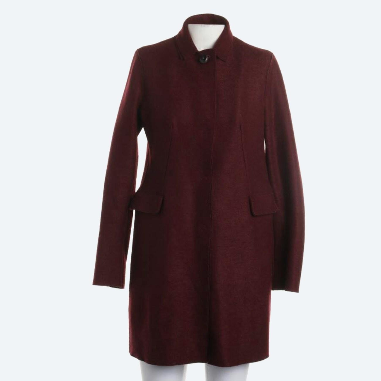 Image 1 of Wool Coat 34 Bordeaux in color Red | Vite EnVogue