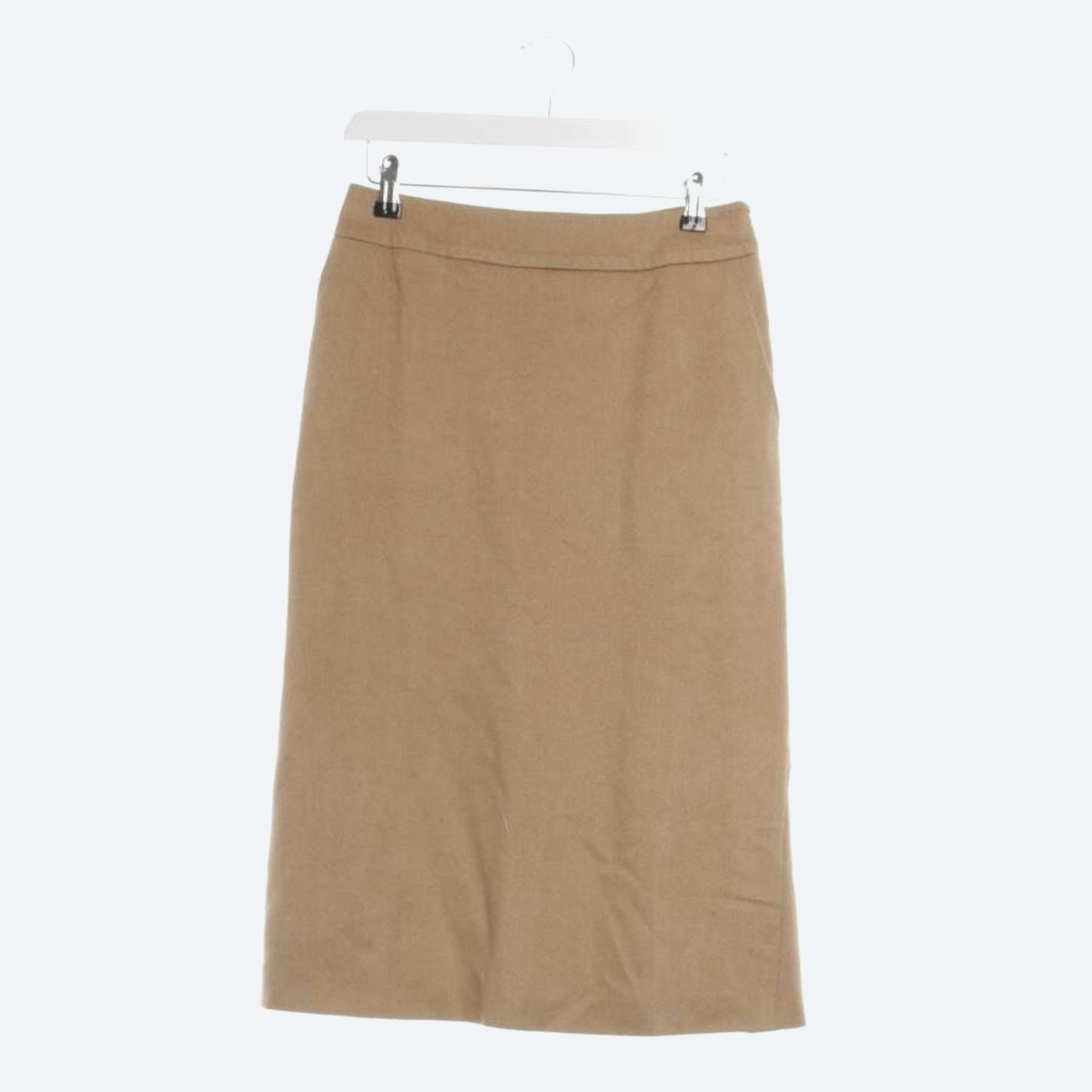 Image 1 of Wool Skirt 34 Camel in color Brown | Vite EnVogue