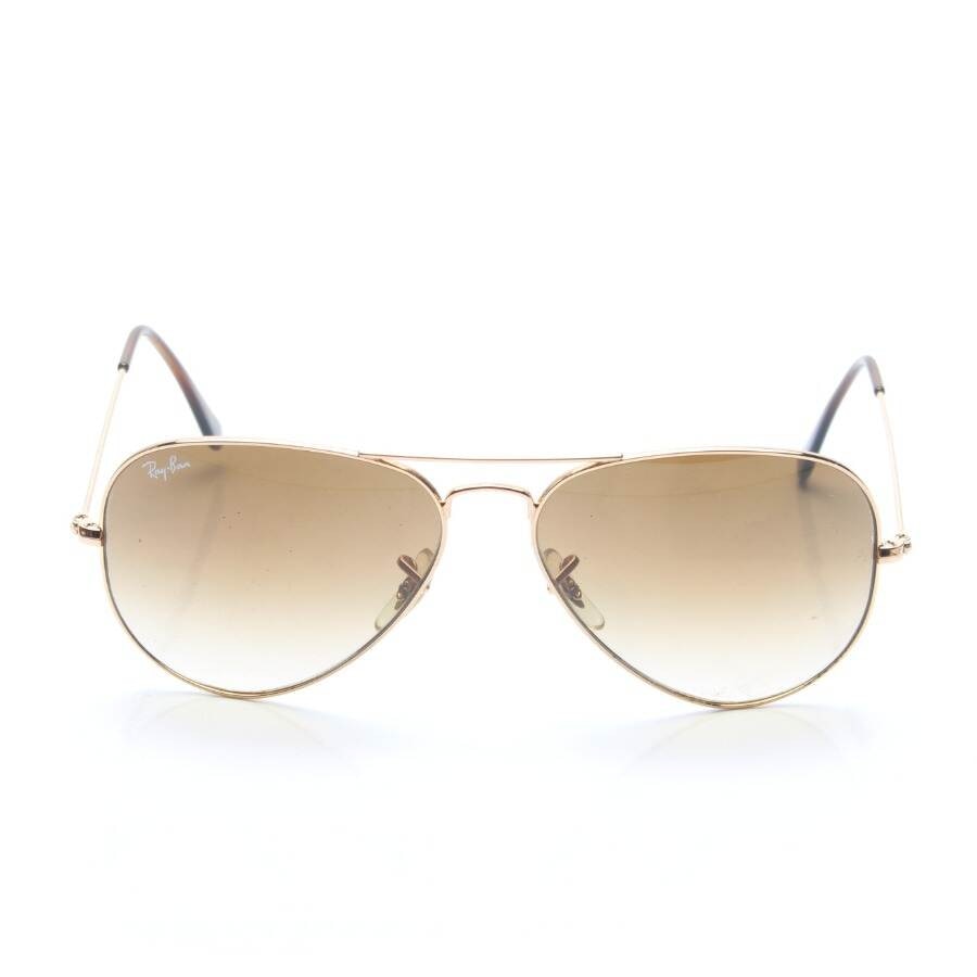 Image 1 of RB 3025 Sunglasses Gold in color Metallic | Vite EnVogue