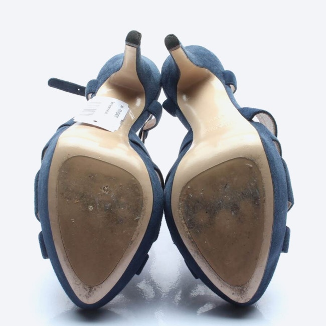 Image 4 of Heeled Sandals EUR 39.5 Blue in color Blue | Vite EnVogue