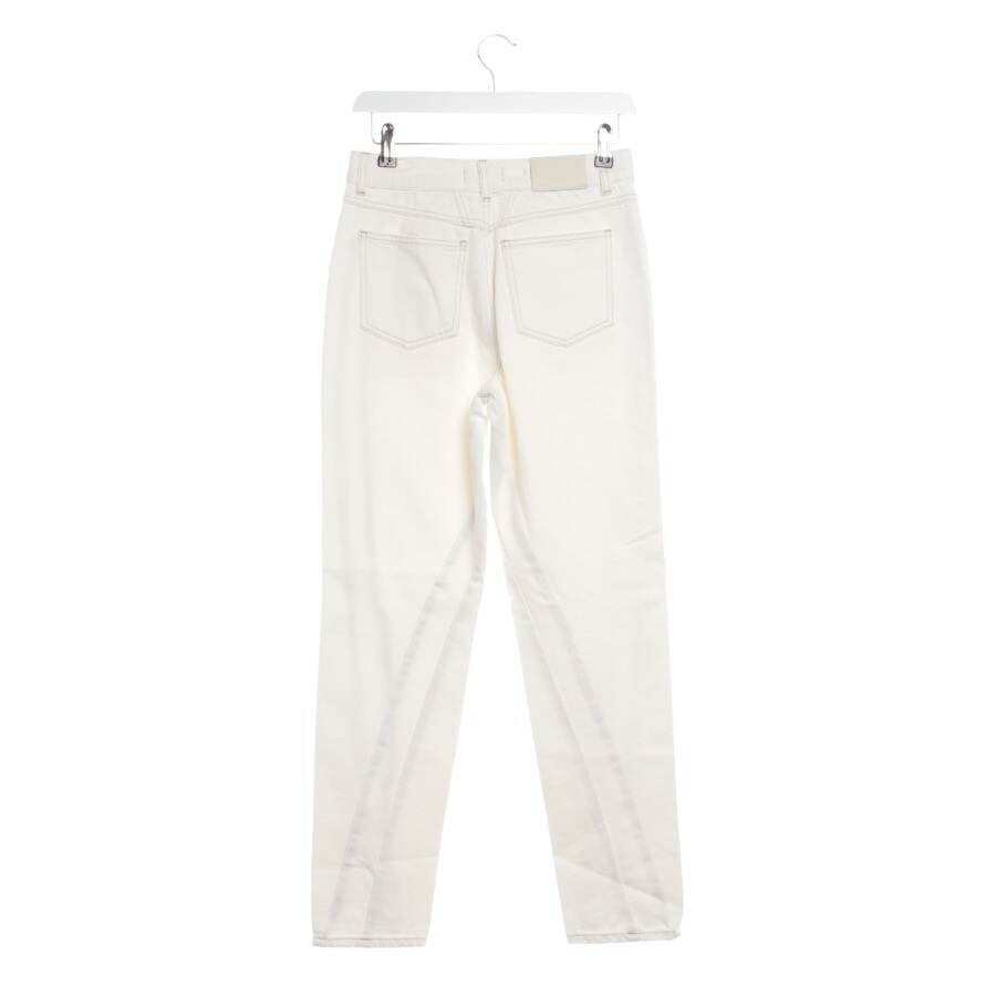 Image 2 of Jeans Straight Fit W24 White in color White | Vite EnVogue