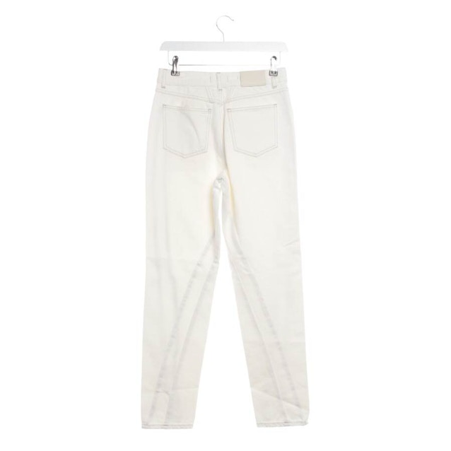 Jeans Straight Fit W24 White | Vite EnVogue