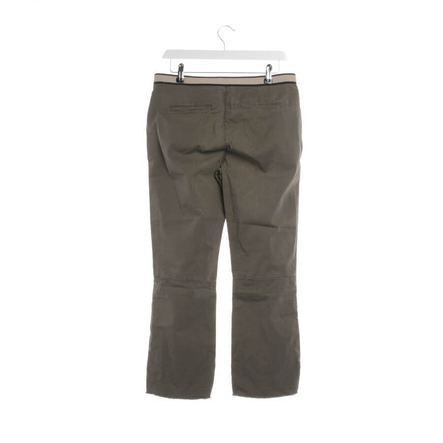 Image 2 of Trousers 36 Dark Green in color Green | Vite EnVogue