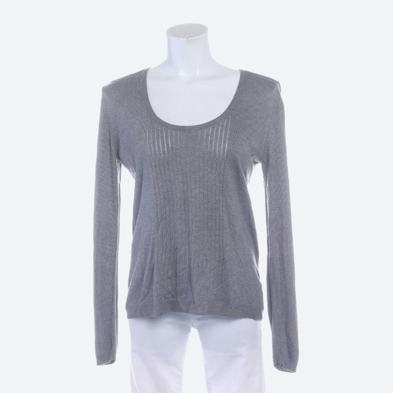 Image 1 of Longsleeve 36 Light Gray in color Gray | Vite EnVogue