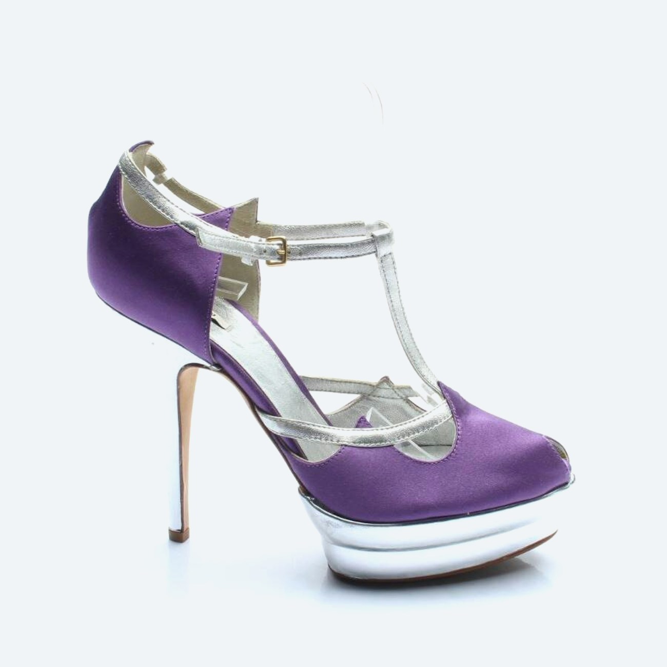 Image 1 of Peep Toes EUR 39 Purple in color Purple | Vite EnVogue