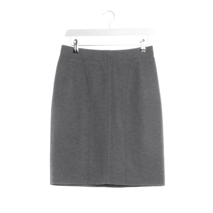 Image 1 of Wool Skirt 38 Dark Gray in color Gray | Vite EnVogue