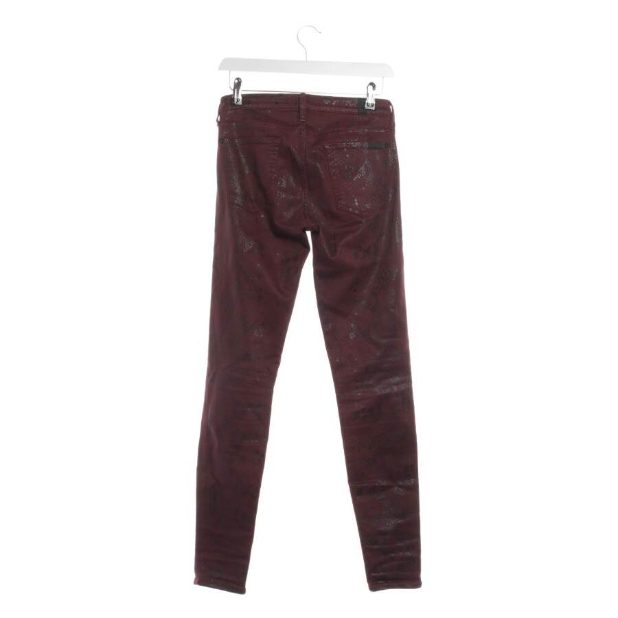 Bild 2 von Jeans Skinny W27 Bordeaux in Farbe Rot | Vite EnVogue