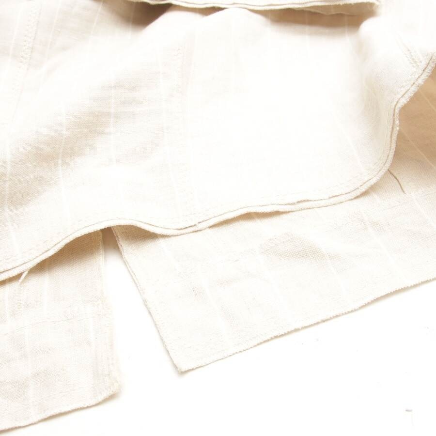 Image 3 of Linen Skirt 42 Beige in color White | Vite EnVogue