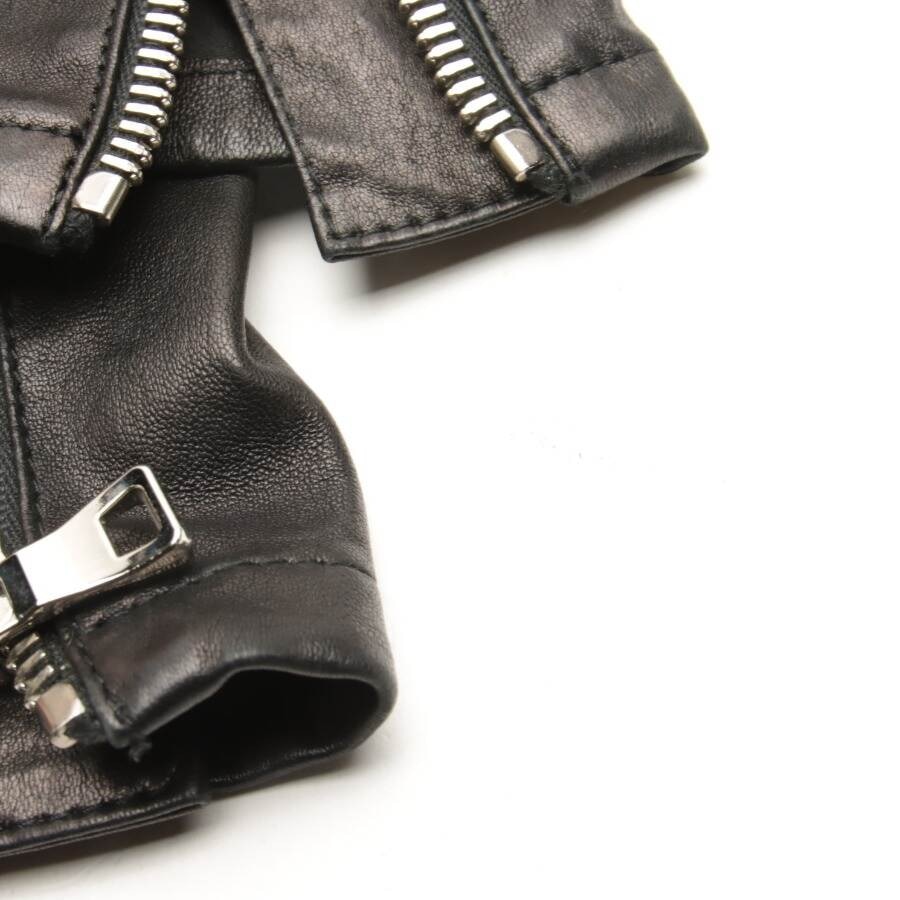 Image 3 of Leather Pants 34 Black in color Black | Vite EnVogue