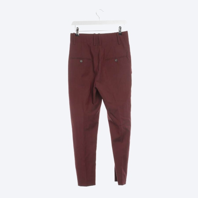 Image 2 of Wool Pants 32 Bordeaux in color Red | Vite EnVogue