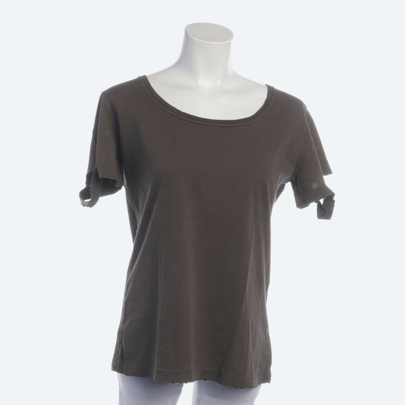Image 1 of Shirt L Dark Brown in color Brown | Vite EnVogue