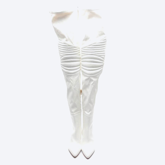 Image 2 of Overknee Boots EUR 39 White in color White | Vite EnVogue
