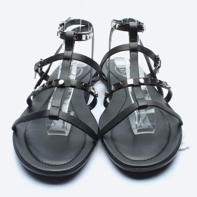 Image 2 of Strappy Sandals EUR 36 Black in color Black | Vite EnVogue