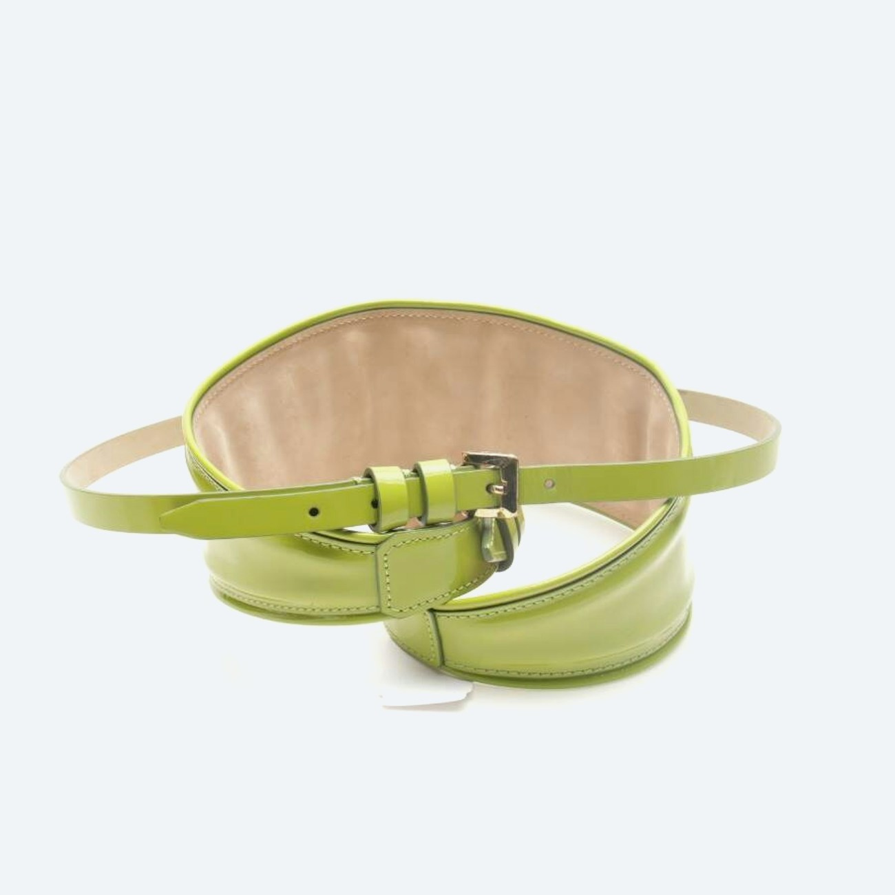 Image 1 of Waist Belt Light Green in color Green | Vite EnVogue