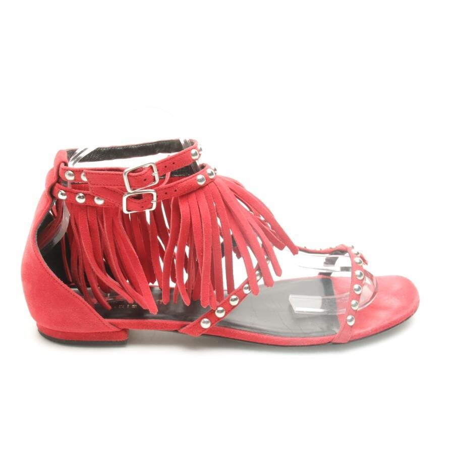 Image 1 of Strappy Sandals EUR 39.5 Red in color Red | Vite EnVogue