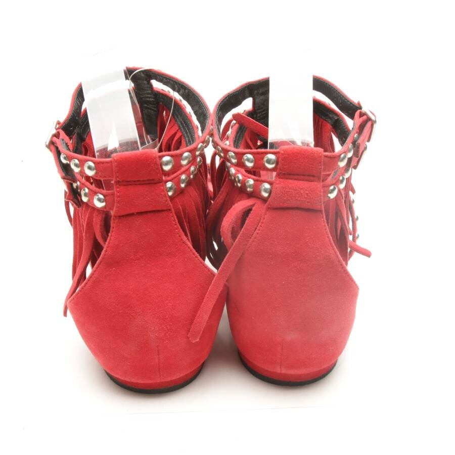 Image 3 of Strappy Sandals EUR 39.5 Red in color Red | Vite EnVogue
