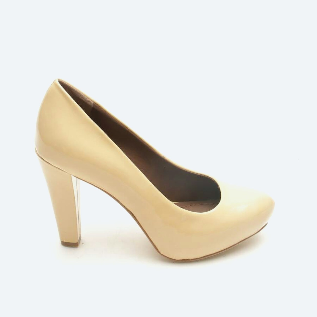 Image 1 of High Heels EUR 37.5 Beige in color White | Vite EnVogue