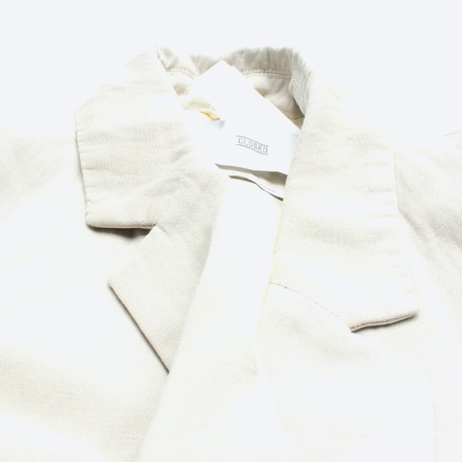 Image 3 of Between-seasons Coat S Beige in color White | Vite EnVogue