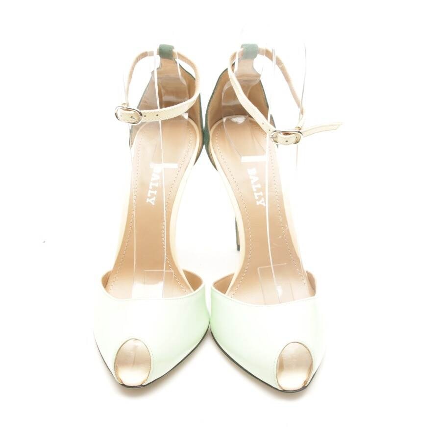 Image 2 of Heeled Sandals EUR 37.5 Green in color Green | Vite EnVogue