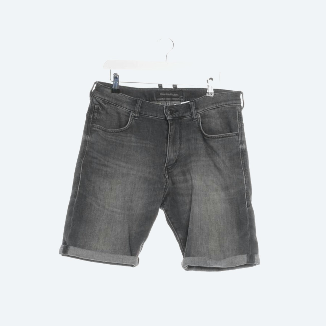 Image 1 of Shorts W30 Dark Gray in color Gray | Vite EnVogue