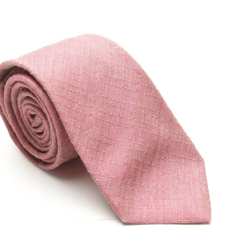 Image 1 of Silk Tie Pink in color Pink | Vite EnVogue