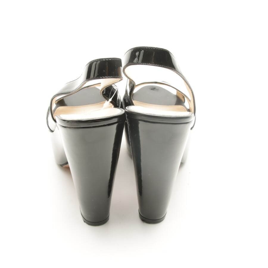 Image 3 of Heeled Sandals EUR 40.5 Black in color Black | Vite EnVogue