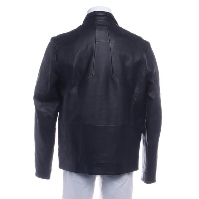 Leather Jacket M Navy | Vite EnVogue