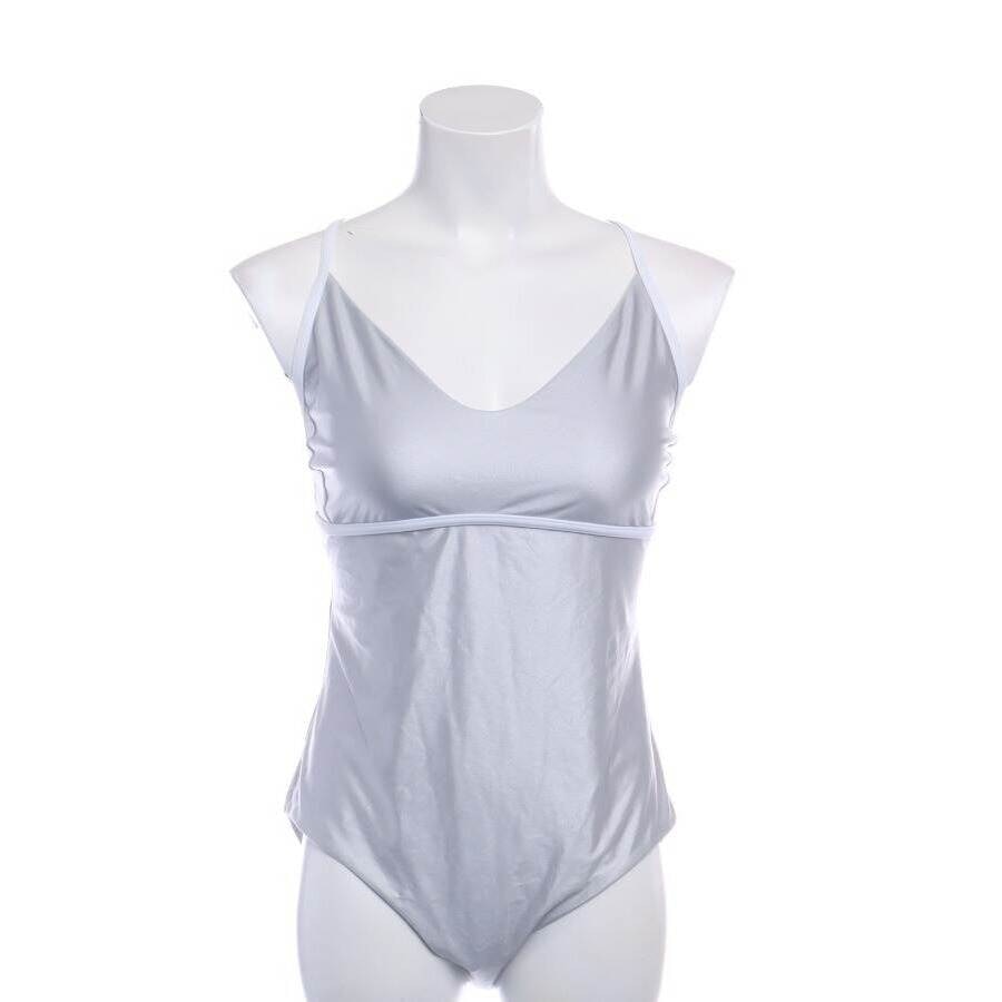 Image 1 of Swimsuit 44 Silver in color Metallic | Vite EnVogue