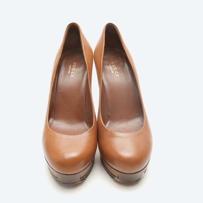 Image 2 of High Heels EUR 37.5 Brown in color Brown | Vite EnVogue