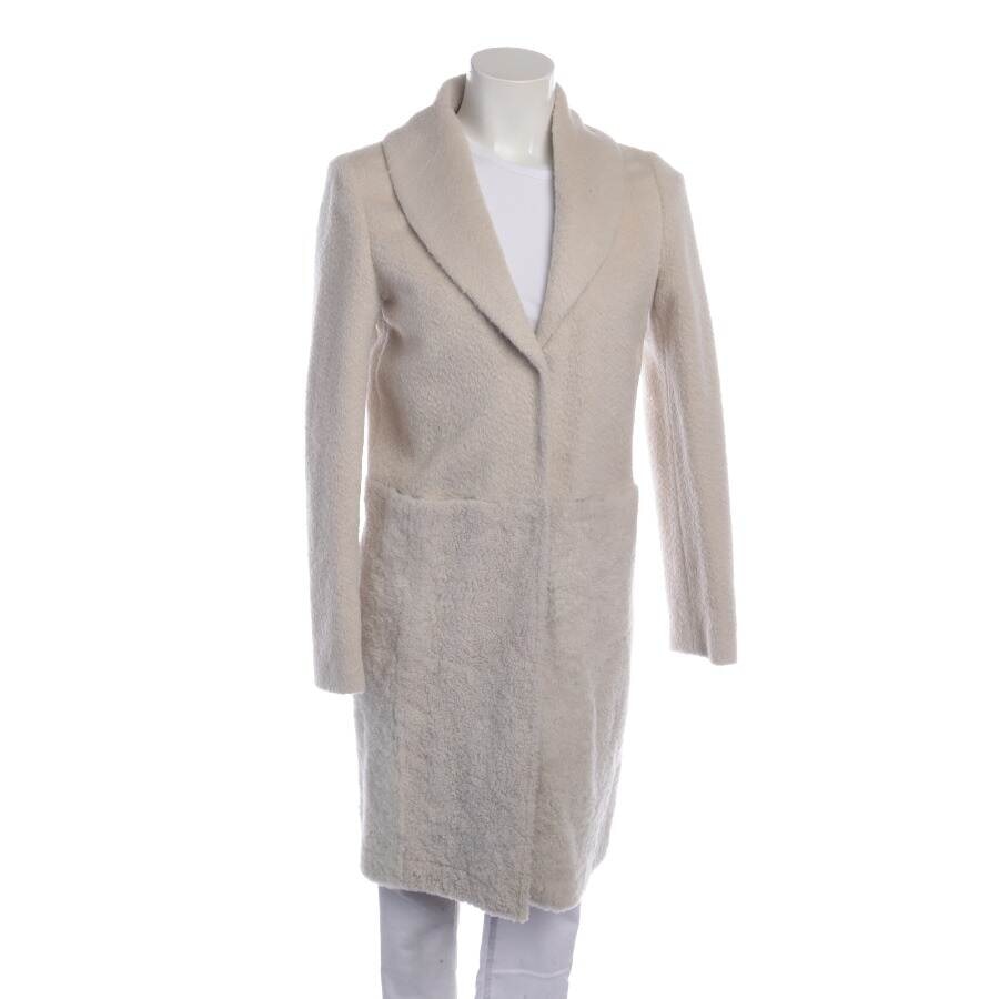 Image 1 of Wool Coat XS Beige in color White | Vite EnVogue