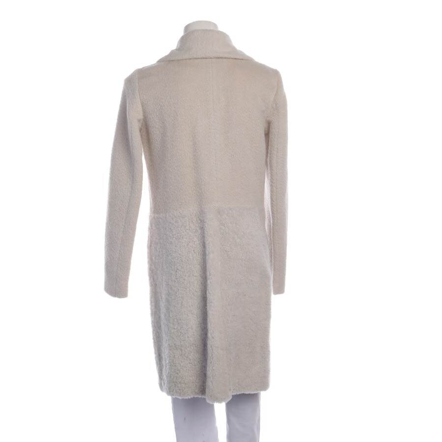 Image 2 of Wool Coat XS Beige in color White | Vite EnVogue