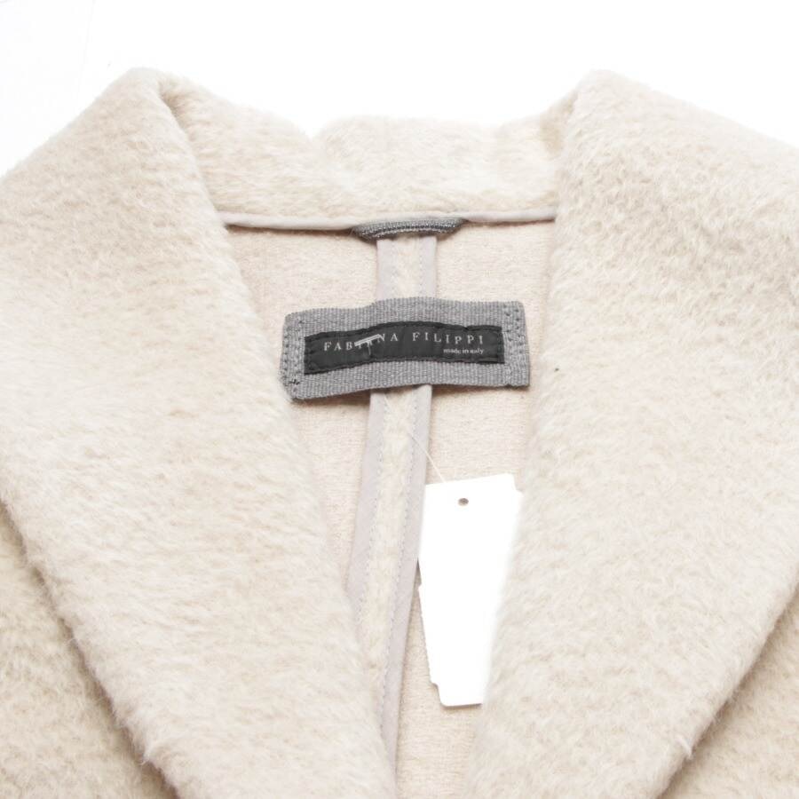 Image 3 of Wool Coat XS Beige in color White | Vite EnVogue