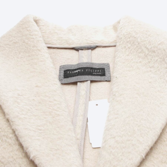 Image 3 of Wool Coat XS Beige in color White | Vite EnVogue