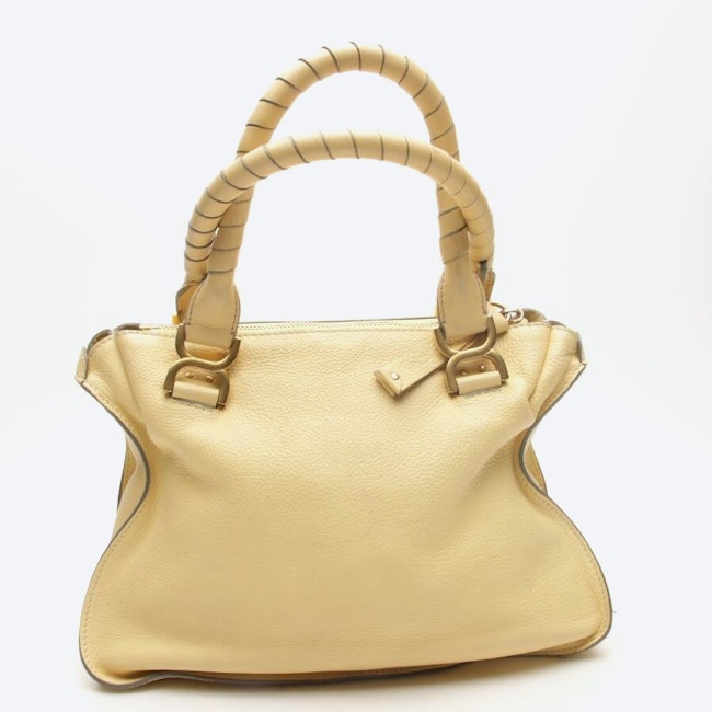 Image 2 of Marcie Tote Bag Medium Handbag Pastel Yellow in color Yellow | Vite EnVogue