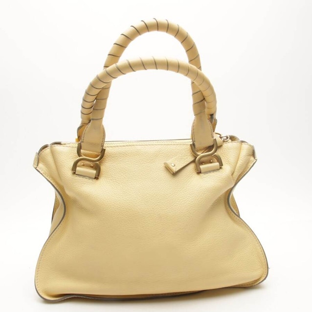 Marcie Tote Bag Medium Handtasche Pastellgelb | Vite EnVogue