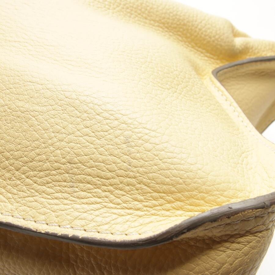 Image 9 of Marcie Tote Bag Medium Handbag Pastel Yellow in color Yellow | Vite EnVogue