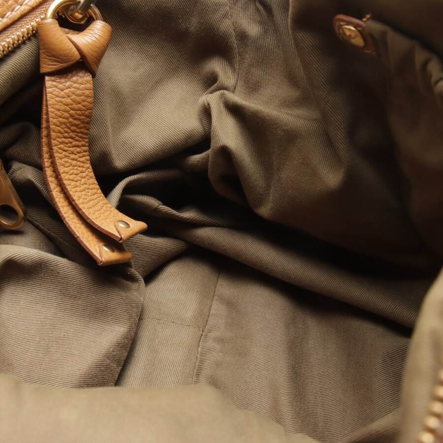 Image 5 of Marcie Tote Bag Large Shoulder Bag Camel in color Brown | Vite EnVogue