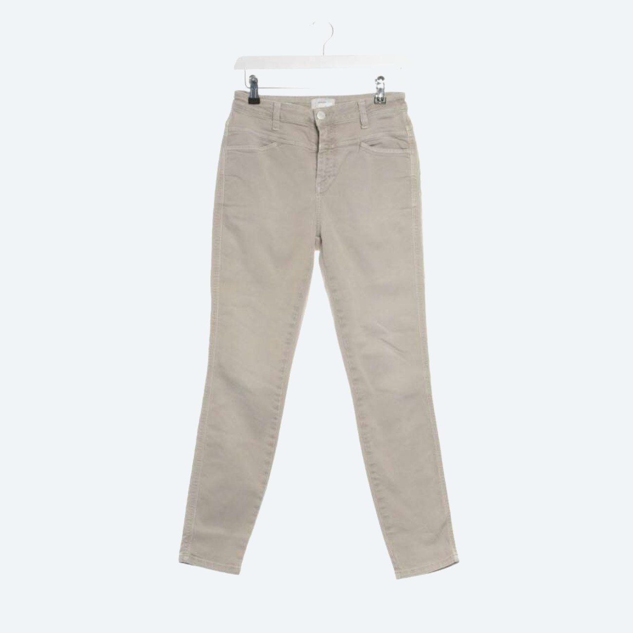 Image 1 of Jeans Slim Fit W28 Beige in color White | Vite EnVogue