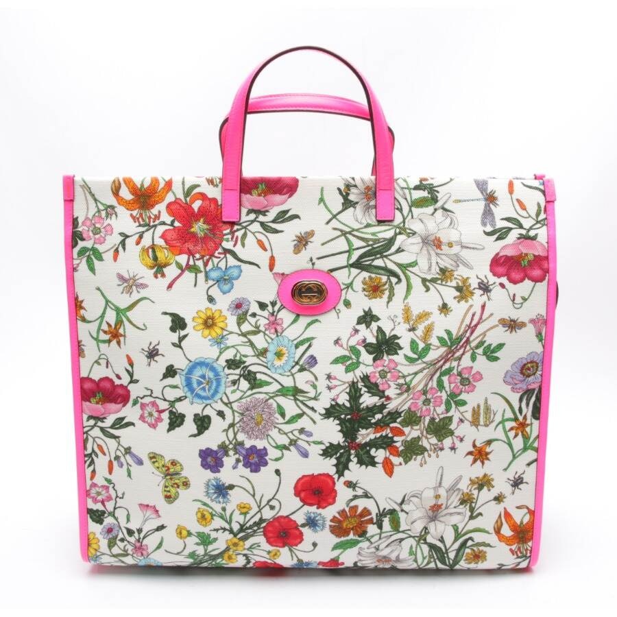 Image 1 of Large Flora Tote Bag Handbag Multicolored in color Multicolored | Vite EnVogue