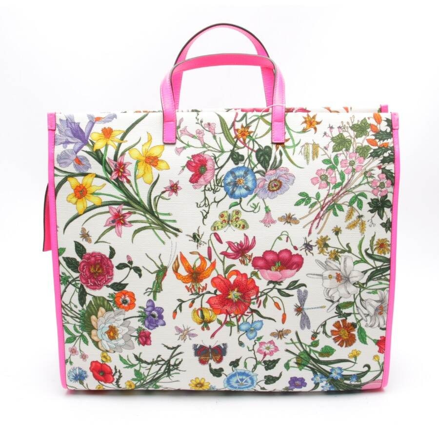 Image 2 of Large Flora Tote Bag Handbag Multicolored in color Multicolored | Vite EnVogue