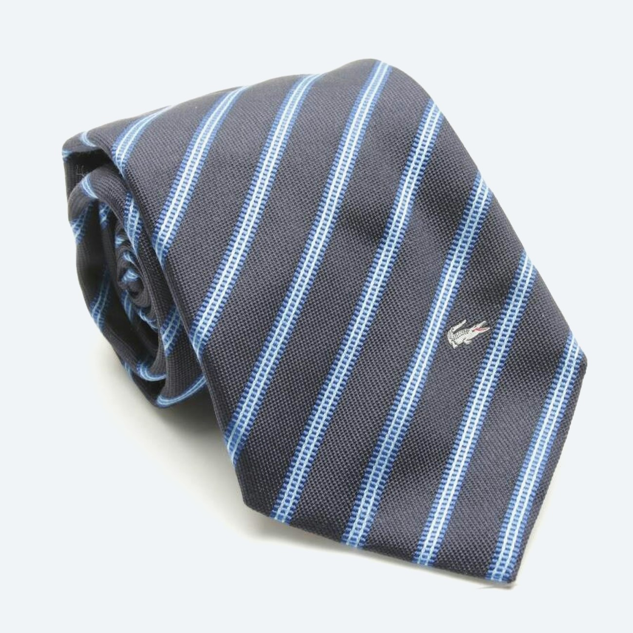 Image 1 of Silk Tie Navy in color Blue | Vite EnVogue
