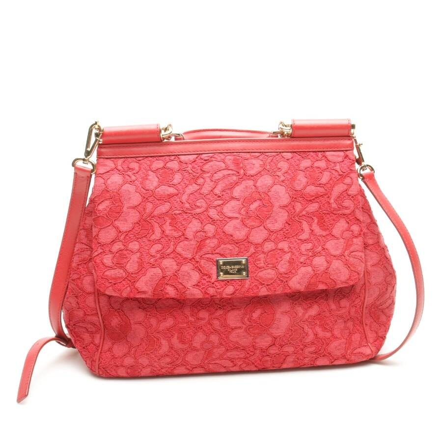 Image 1 of Miss Sicily Lace Handbag Red in color Red | Vite EnVogue